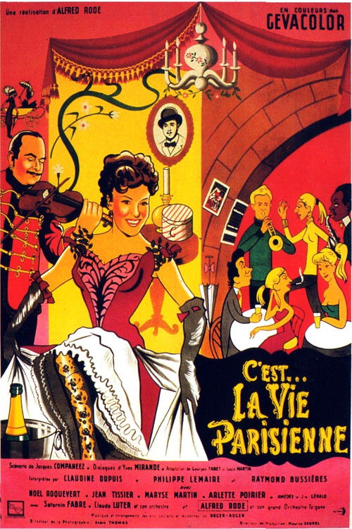 It's the Paris Life (1954) poster