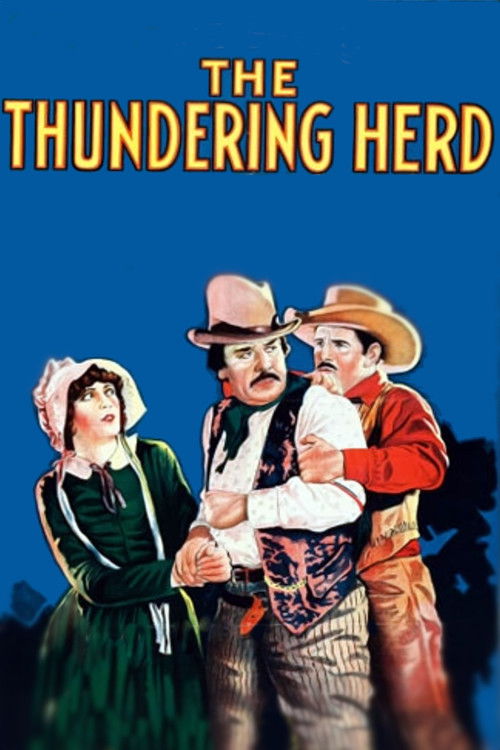 The Thundering Herd (1925) poster