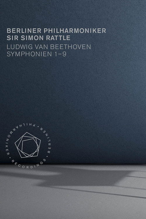 Beethoven - Symphonies 1-9 (Berliner Philharmoniker, Sir Simon Rattle) (2016) poster