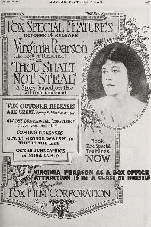 Thou Shalt Not Steal (1917) poster