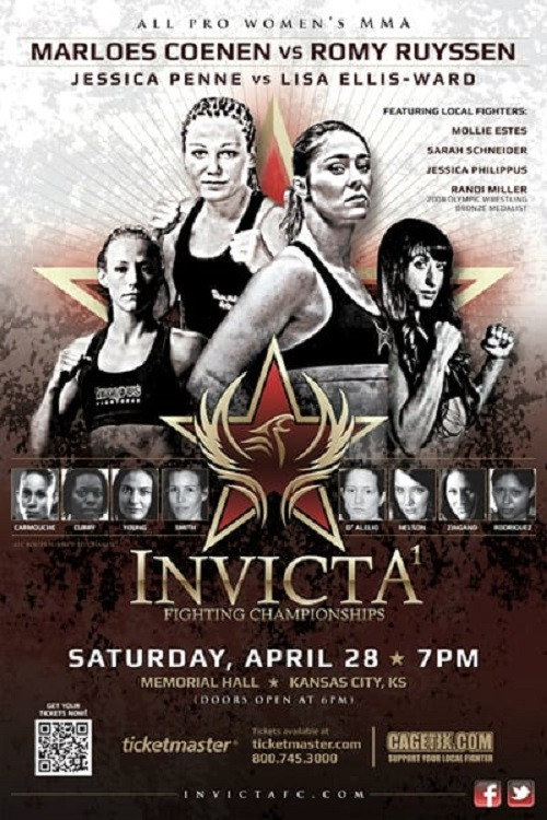 Invicta FC 1: Coenen vs. Ruyssen (2012) poster