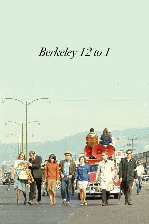 Berkeley 12 to 1 (1968) poster