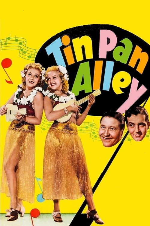 Tin Pan Alley (1940) poster