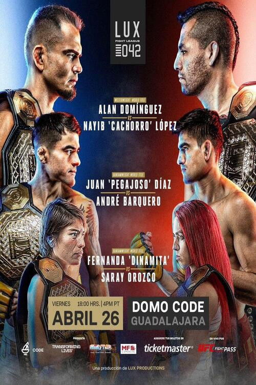 LUX Fight League 042 (2024) poster