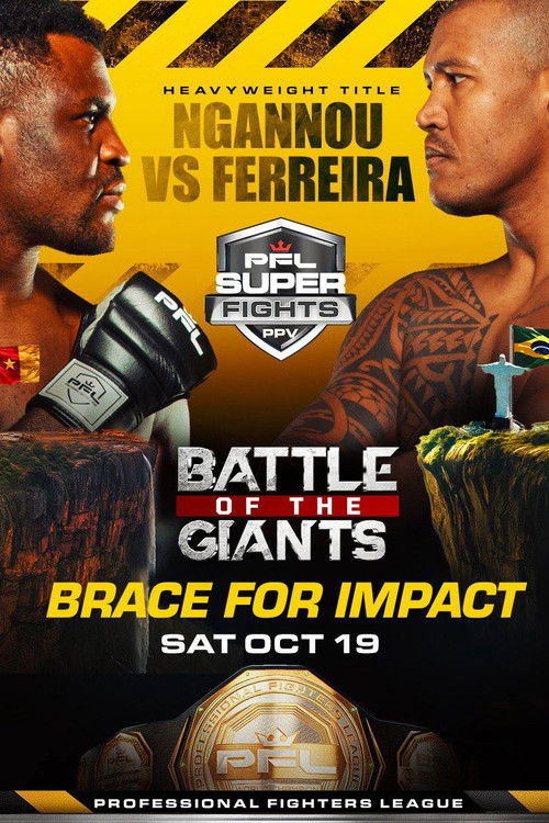 PFL Super Fights: Battle of the Giants (2024) poster
