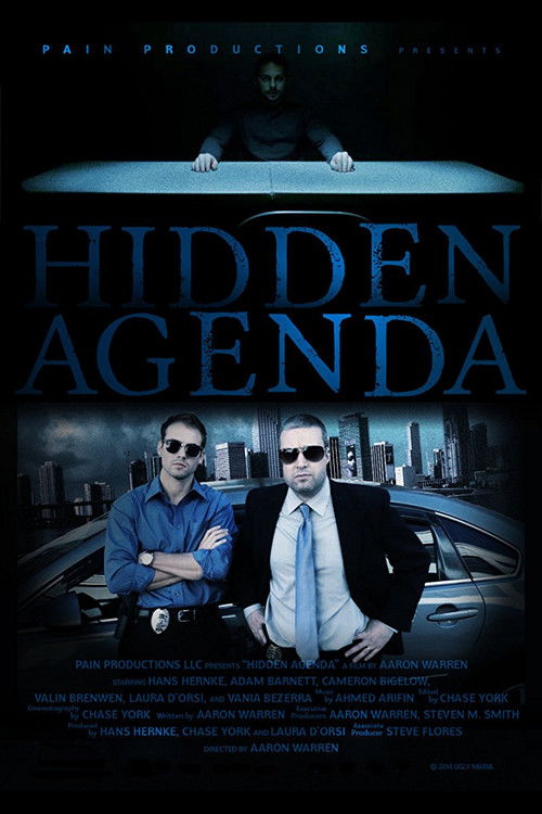Hidden Agenda (2015) poster