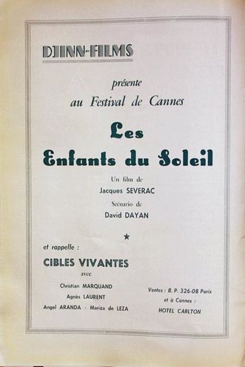 Children of the Sun (1962) poster