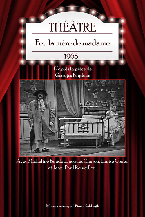 Feu la mère de madame (1968) poster