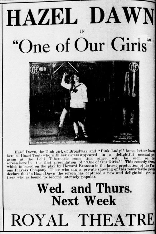One of Our Girls (1914) poster