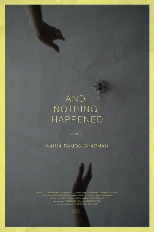 And Nothing Happened (2016) poster