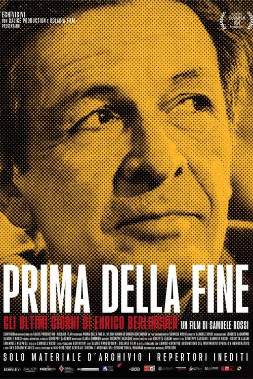 Prima della fine - Gli ultimi giorni di Enrico Berlinguer (2024) poster