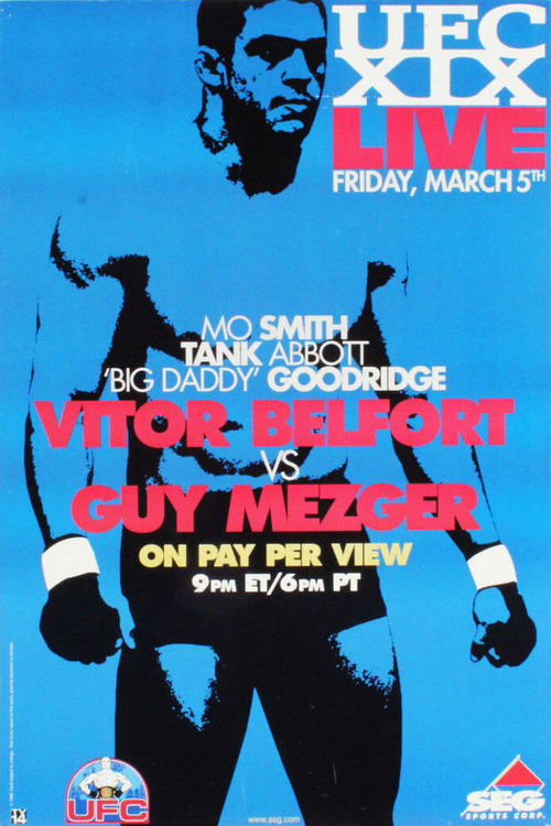 UFC 19: Young Guns (1999) poster