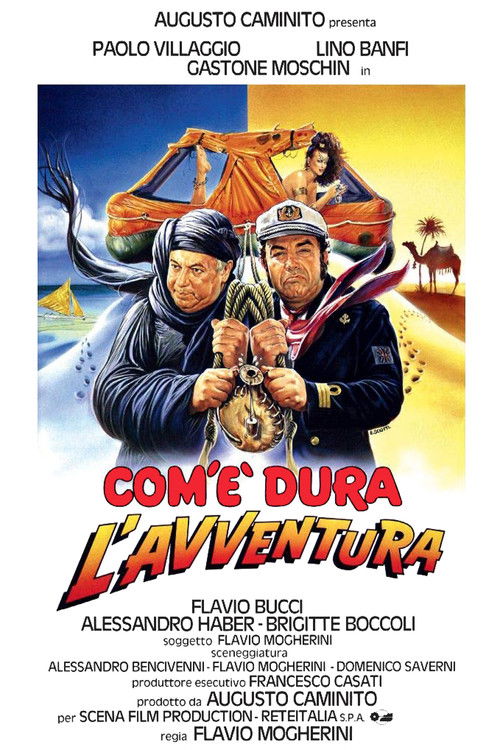 Com'è dura l'avventura (1987) poster
