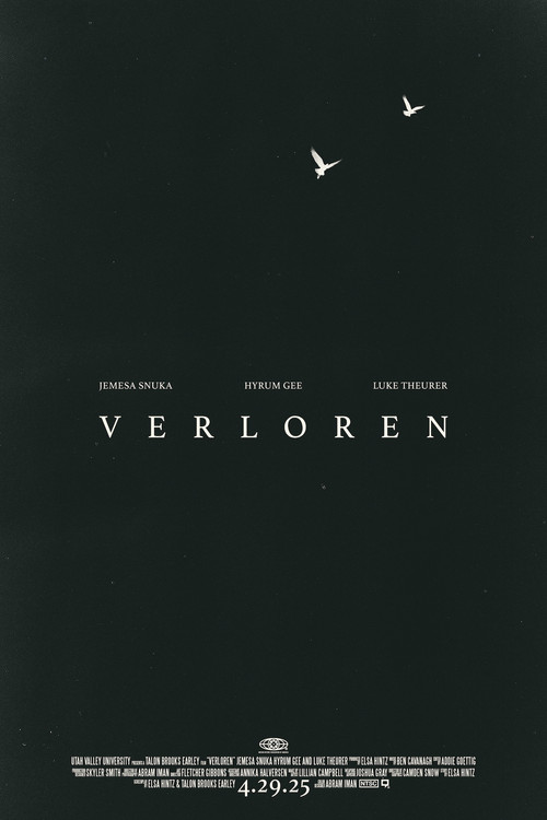 VERLOREN (2025) poster