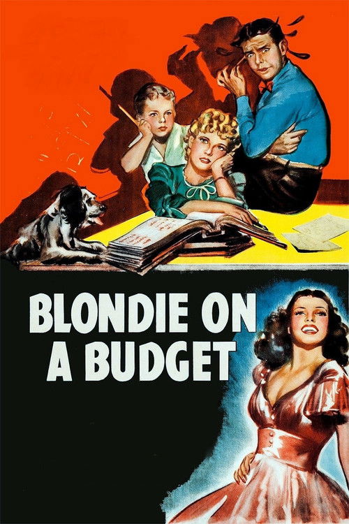 Blondie on a Budget (1940) poster