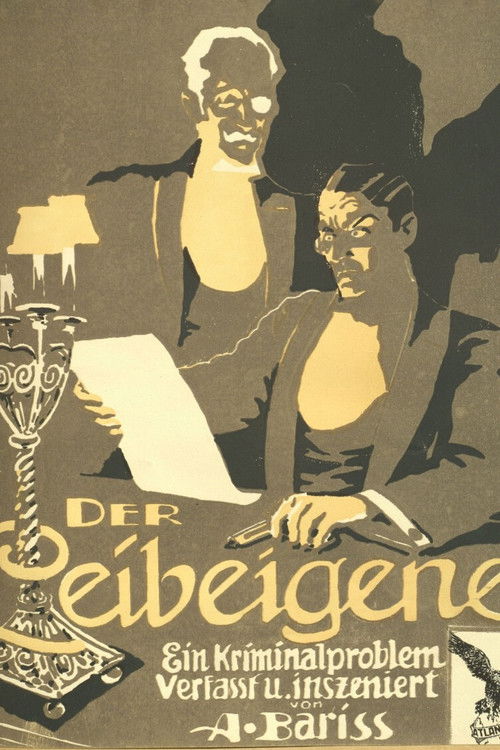 Der Leibeigene (1919) poster