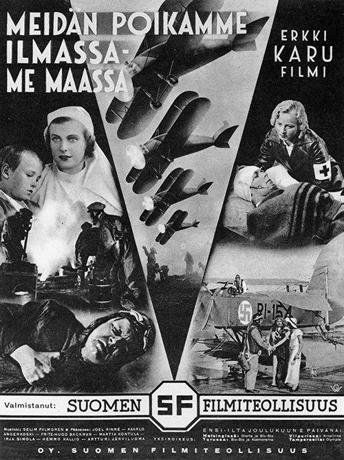 Meidän poikamme ilmassa – me maassa (1934) poster