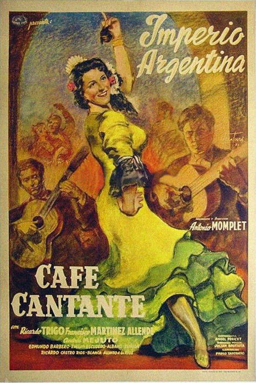 Singer Cafe (1951) poster