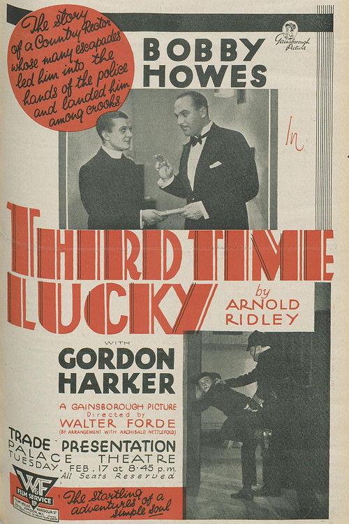 Third Time Lucky (1931) poster