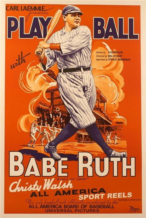 Play Ball with Babe Ruth (1920) poster