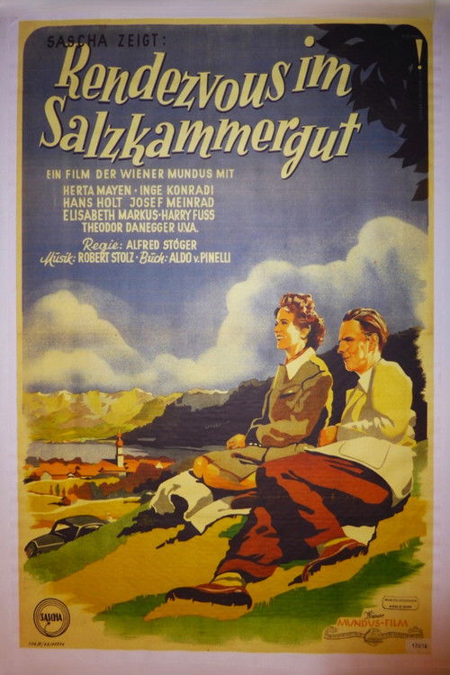 Rendezvous im Salzkammergut (1948) poster