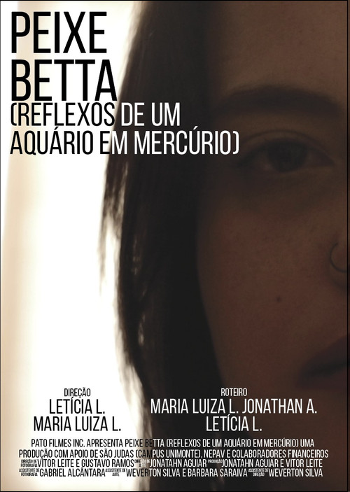 Peixe Betta (Reflexos de um Aquário em Mercúrio) poster