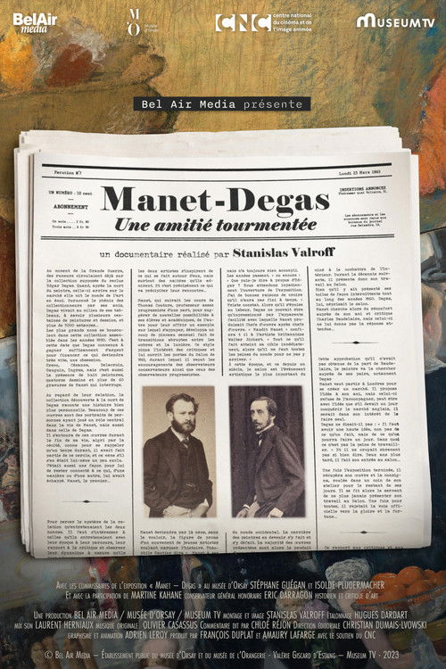 Manet - Degas Une amitié tourmentée (2023) poster