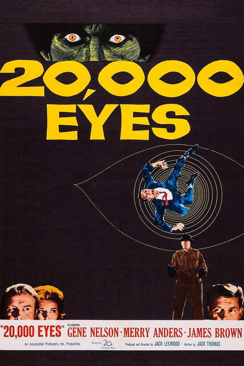 20,000 Eyes (1961) poster