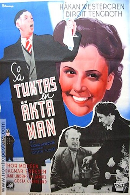 Så tuktas en äkta man (1941) poster