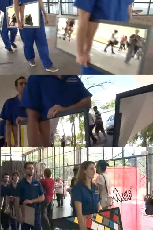 Os Carregadores de espelhos (2014) poster