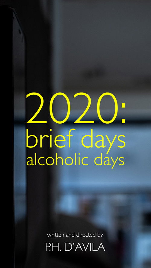 brief days alcoholic days (2020) poster