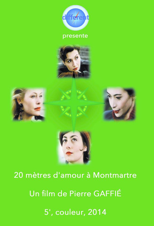 20 Meters of Love in Montmartre (2014) poster