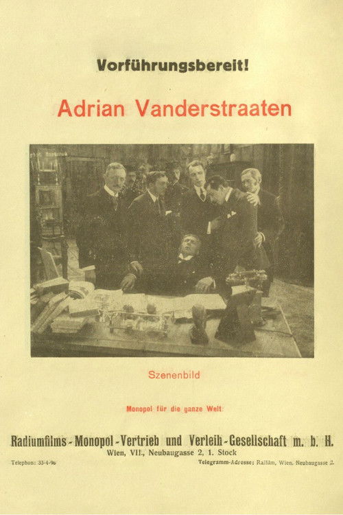 Adrian Vanderstraaten (1919) poster