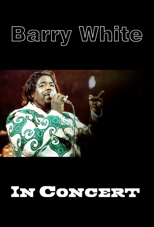 Barry White in Concert (1975) poster