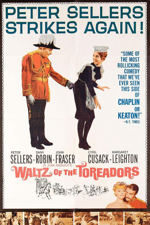 Waltz of the Toreadors (1962) poster