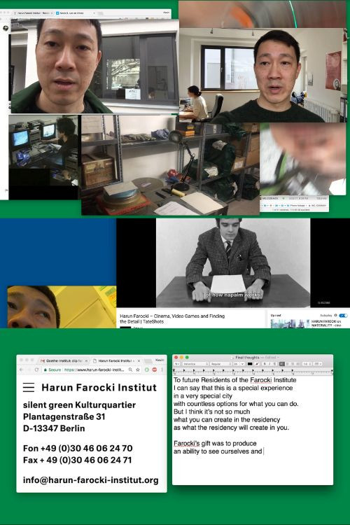 What I Learned at the Harun Farocki Residency (2017) poster