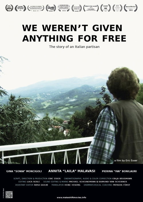 We Weren't Given Anything for Free (2014) poster