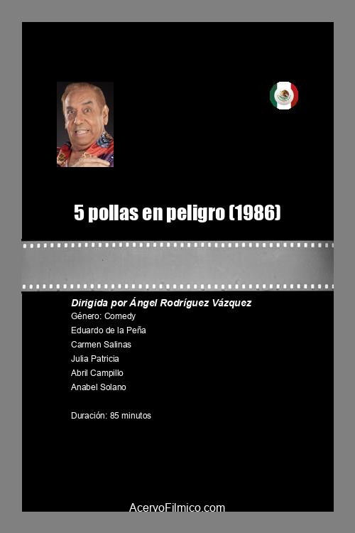 5 pollas en peligro (1986) poster
