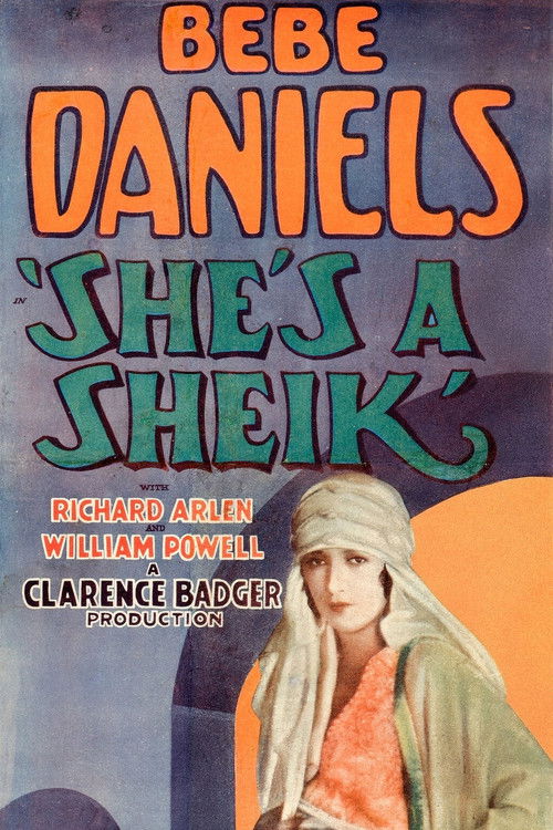 She's a Sheik (1927) poster