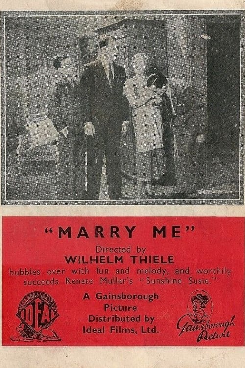Marry Me (1932) poster