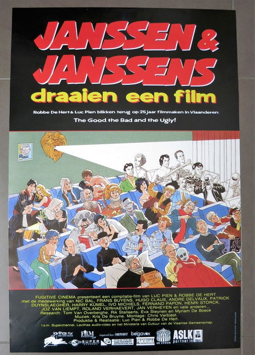 Janssen & Janssens draaien een film (1990) poster