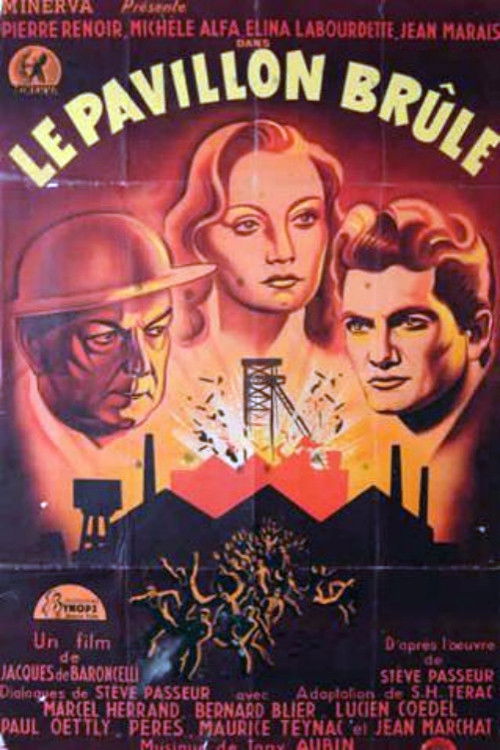 The Pavilion Burns (1941) poster