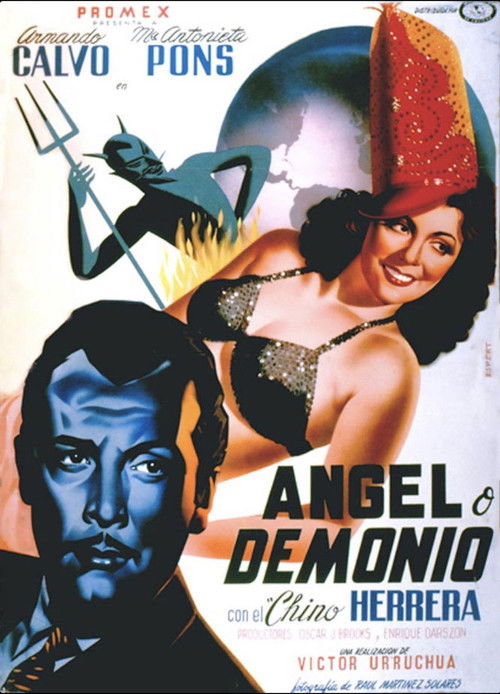 Ángel o demonio (1947) poster