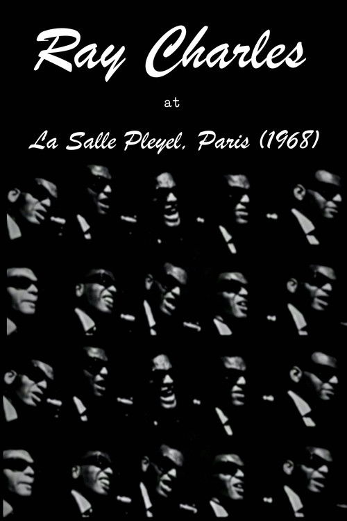 Ray Charles - La Salle Pleyel, Paris (1968) poster