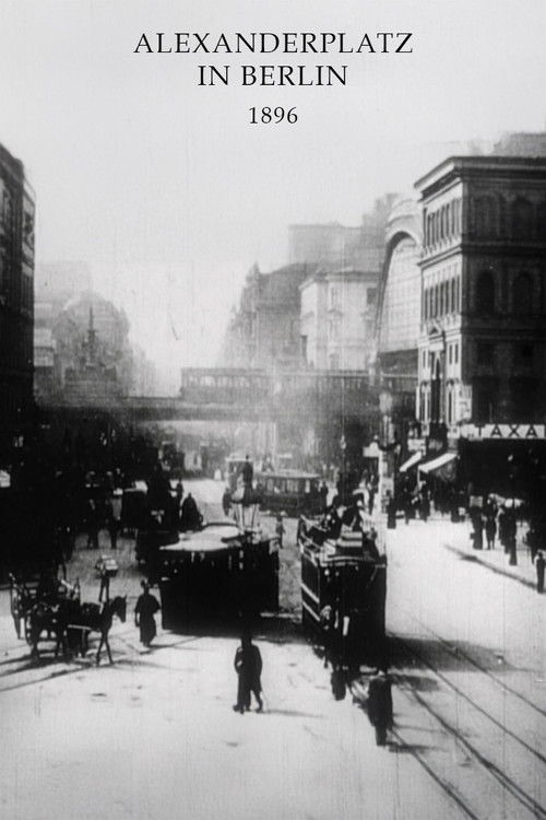 Alexanderplatz in Berlin (1896) poster