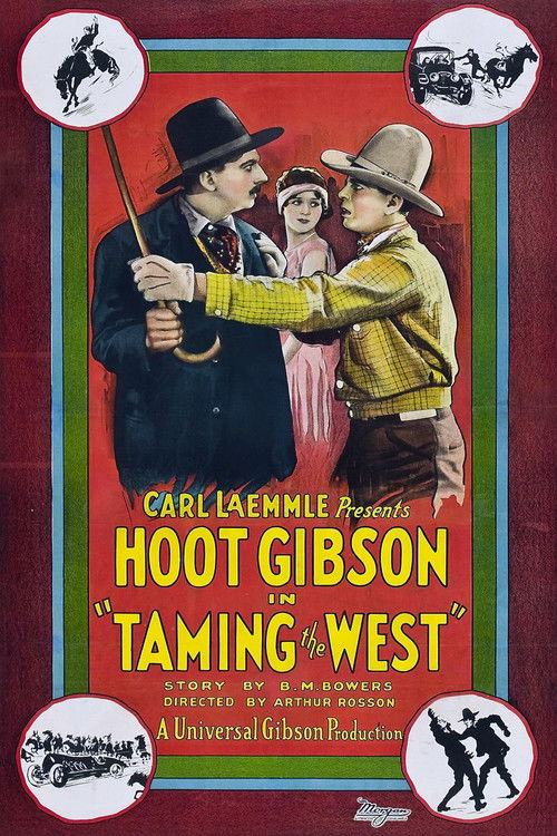 Taming the West (1925) poster