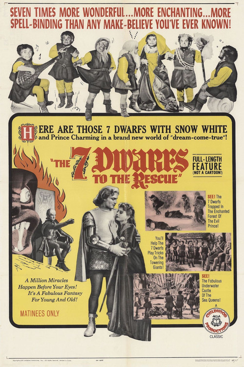 The Seven Dwarfs to the Rescue (1951) poster