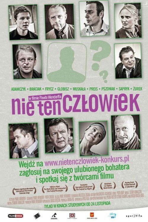 Nie ten człowiek (2011) poster