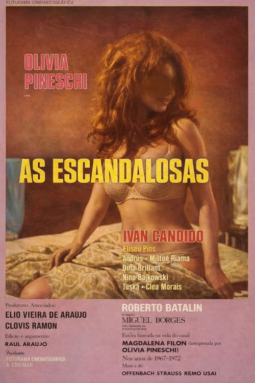 As Escandalosas (1970) poster