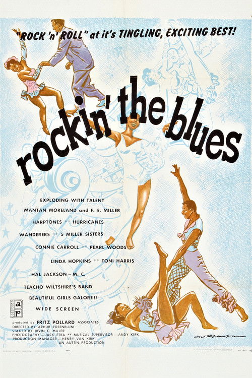 Rockin' the Blues (1956) poster